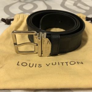 Authentic Louis Vuitton Damier Belt